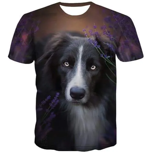 Animal T-shirt Men Enough Tshirt Printed Flower T-shirts Graphic Harajuku T shirts Funny Black Tshirts Novelty
