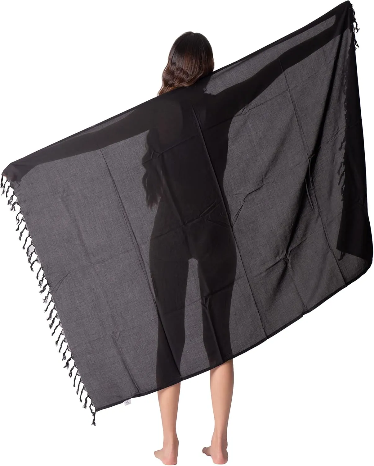 B BANGKOK PANTS Womens Boho Skirt Sarong Wrap Maxi Skirts Tie Up Waist Beach Cover Up
