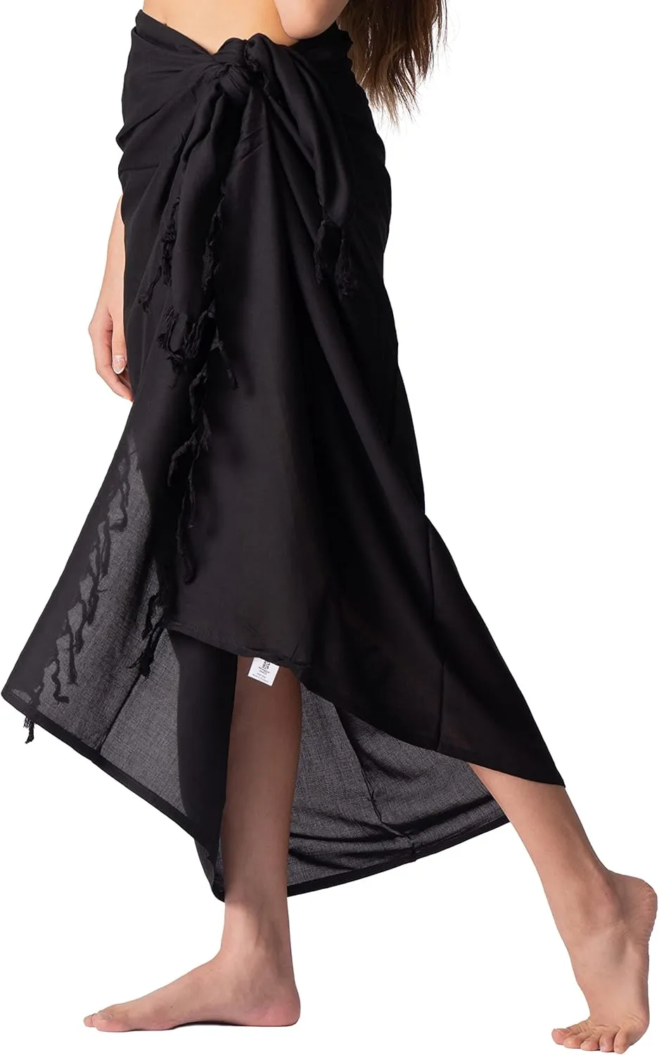 B BANGKOK PANTS Womens Boho Skirt Sarong Wrap Maxi Skirts Tie Up Waist Beach Cover Up