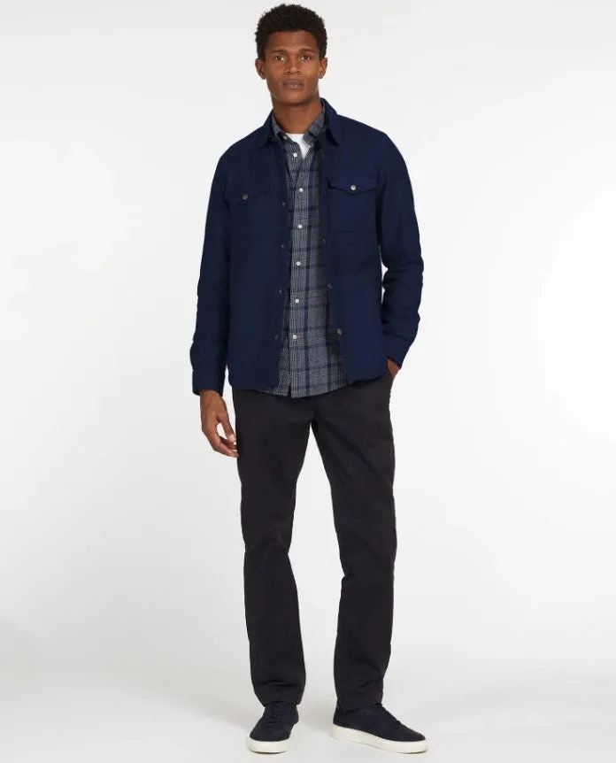 Barbour - Carrbtidge  Twill Overshirt, Navy