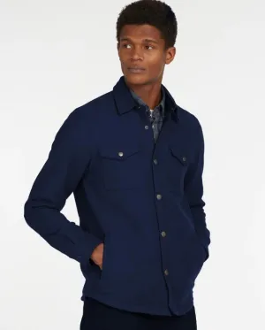 Barbour - Carrbtidge  Twill Overshirt, Navy