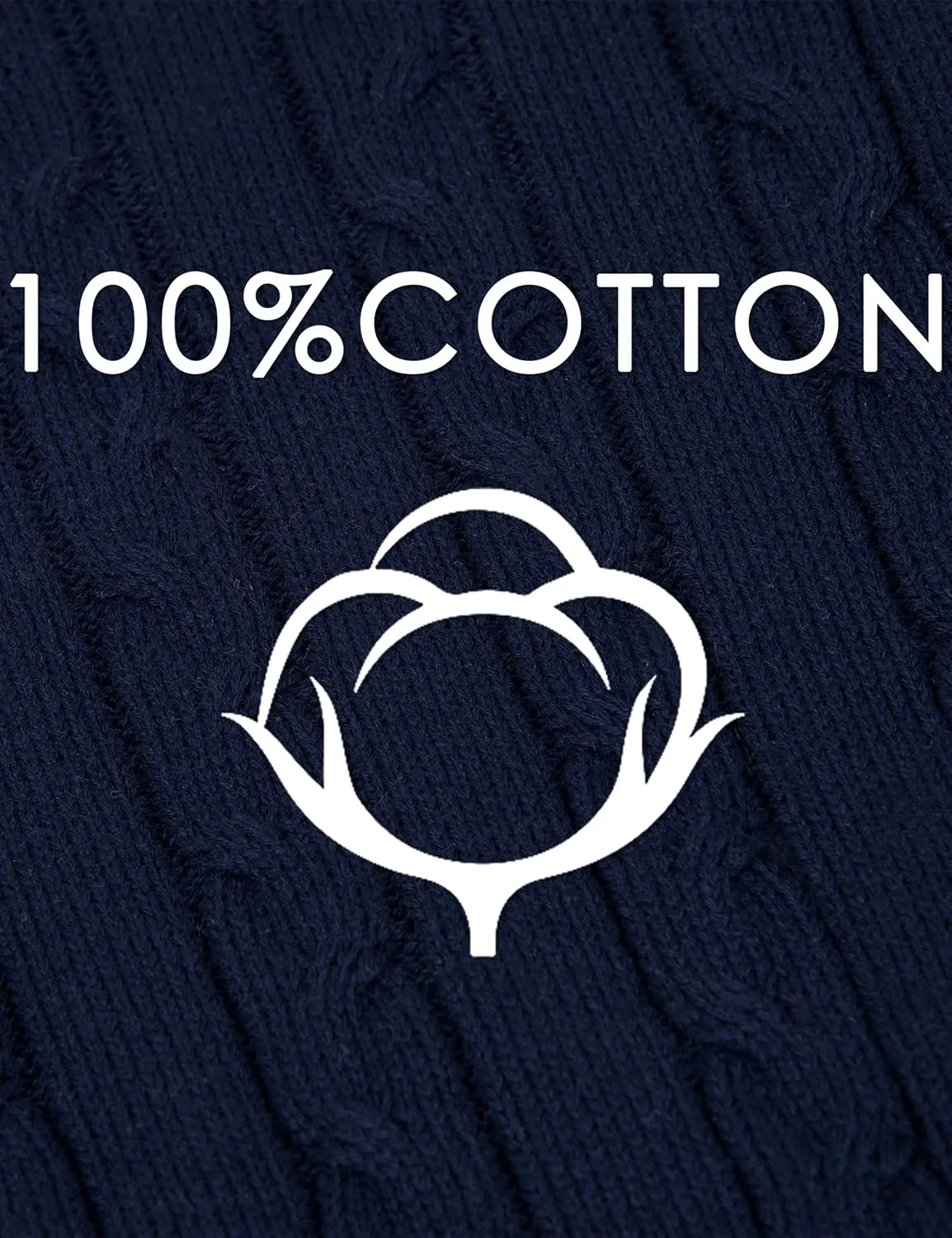 BOBOYOYO Boys Sweater Vest Unisex Cable Knit 100% Cotton Toddler Uniform Vest for Little Big Childrens Kids Teenage Girls