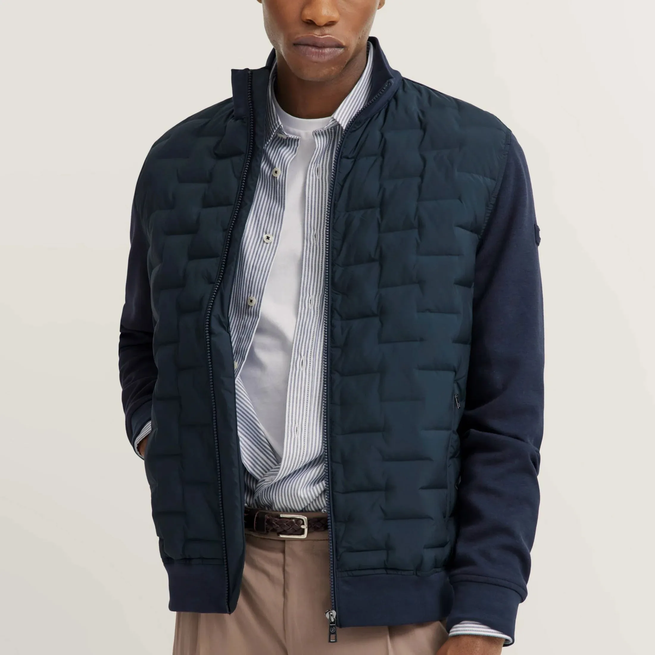 Bugatti Full Zip Sweater - 8700-75147C