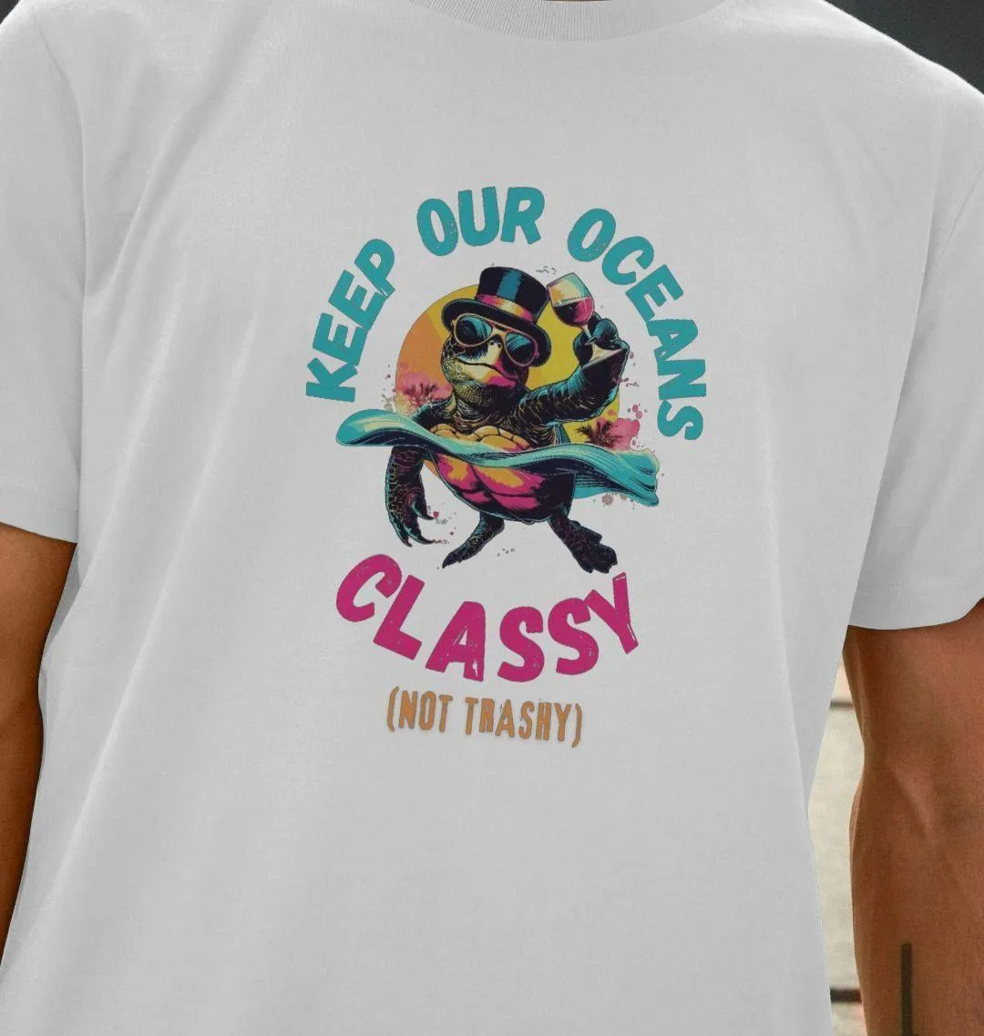 Classy Turtle – Organic Cotton Tee