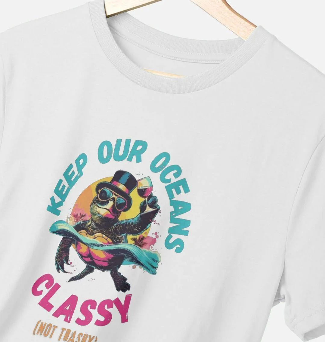 Classy Turtle – Organic Cotton Tee