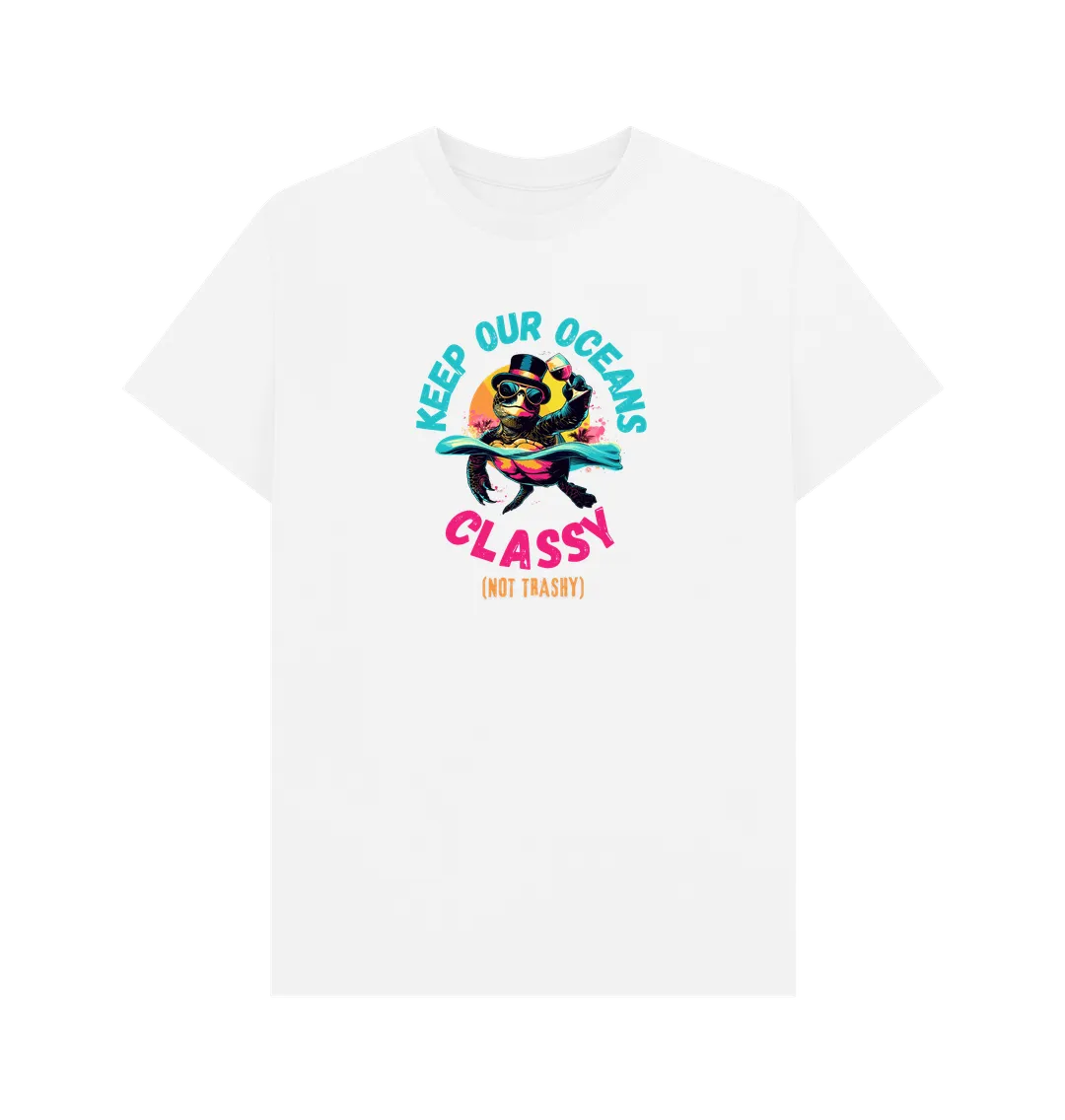 Classy Turtle – Organic Cotton Tee
