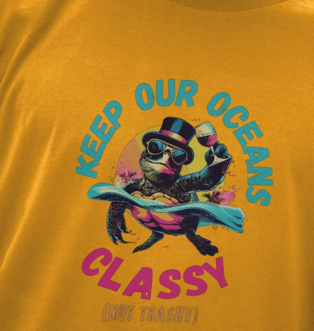 Classy Turtle – Organic Cotton Tee