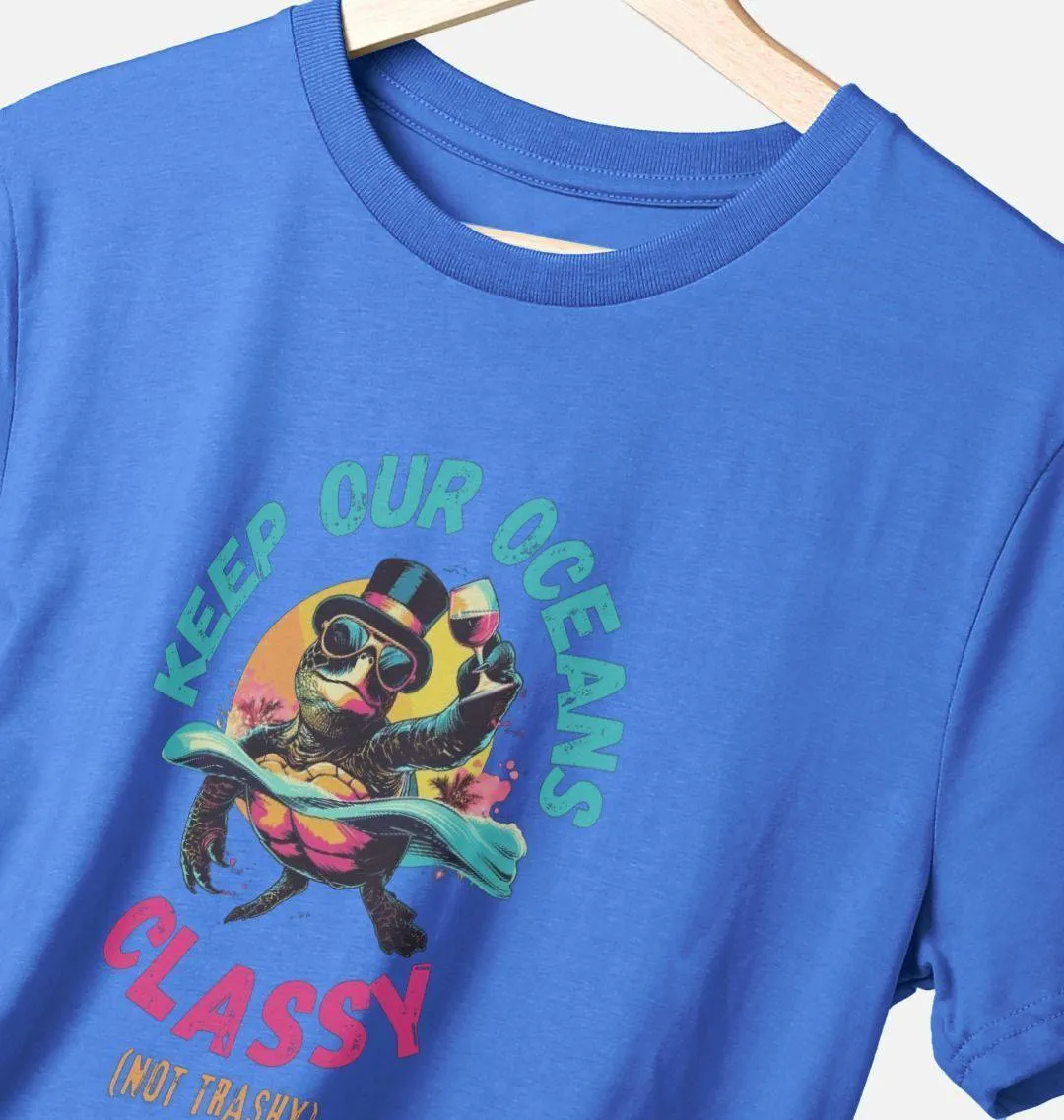 Classy Turtle – Organic Cotton Tee