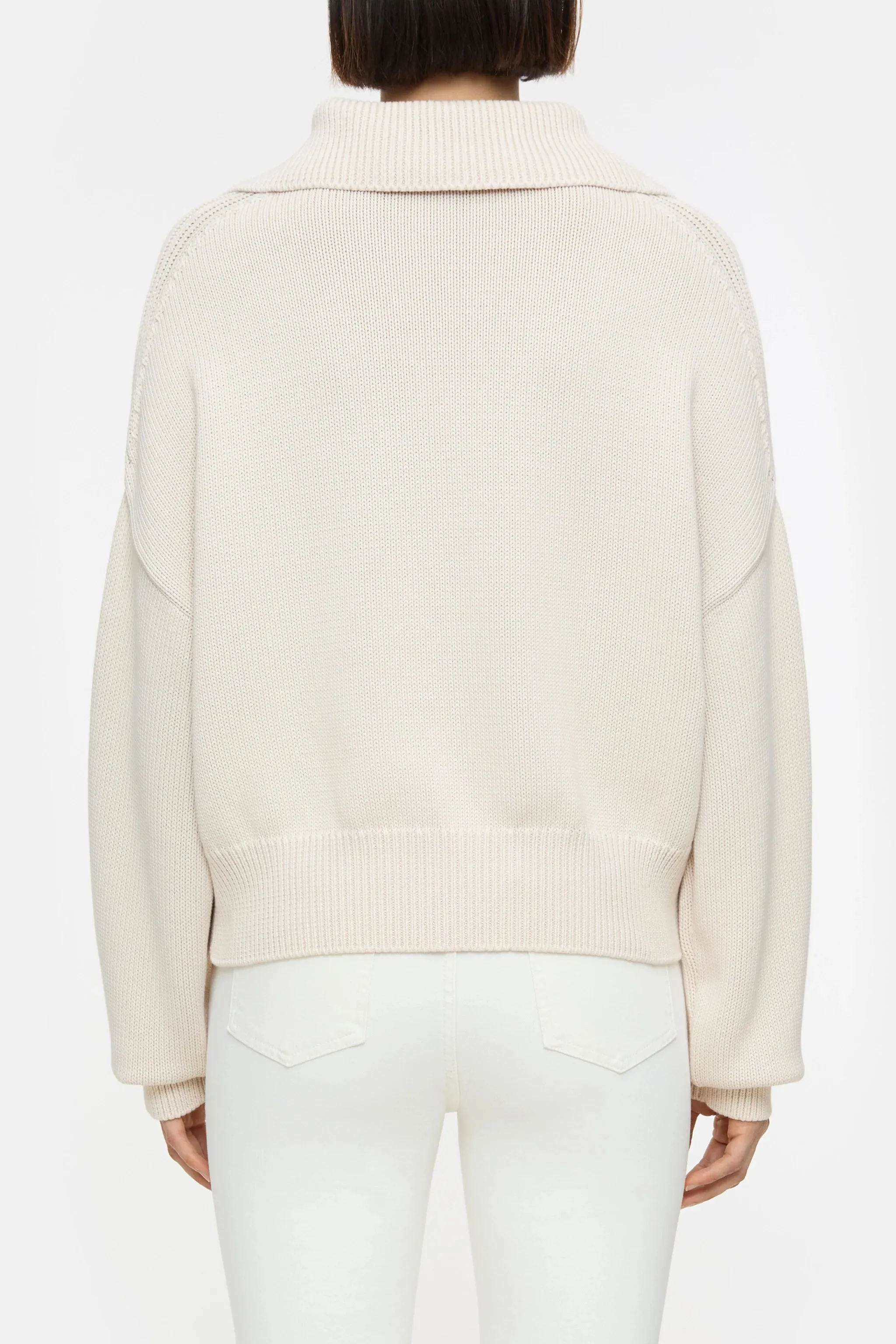 Closed Troyer Sweater - Stone Beige