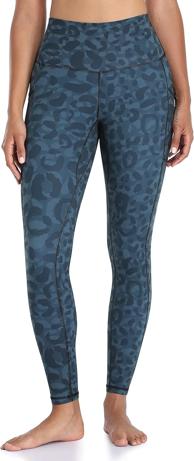 Colorfulkoala Women's High Waisted Yoga Pants 7/8 Length Leggings with Pockets