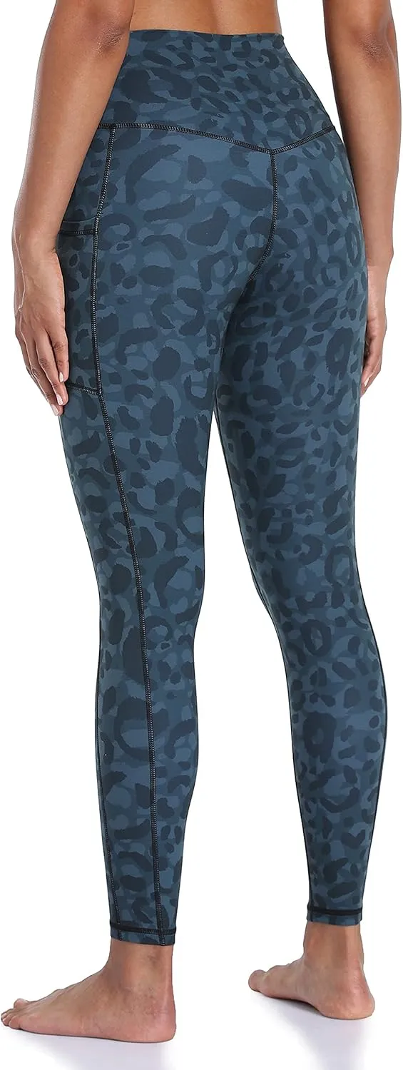 Colorfulkoala Women's High Waisted Yoga Pants 7/8 Length Leggings with Pockets