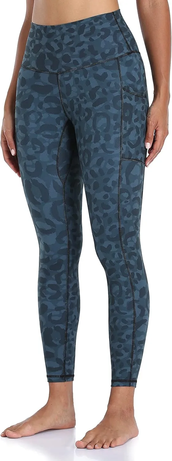 Colorfulkoala Women's High Waisted Yoga Pants 7/8 Length Leggings with Pockets