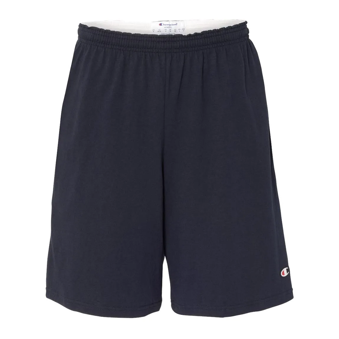 Cotton Jersey 9" Shorts With Pockets
