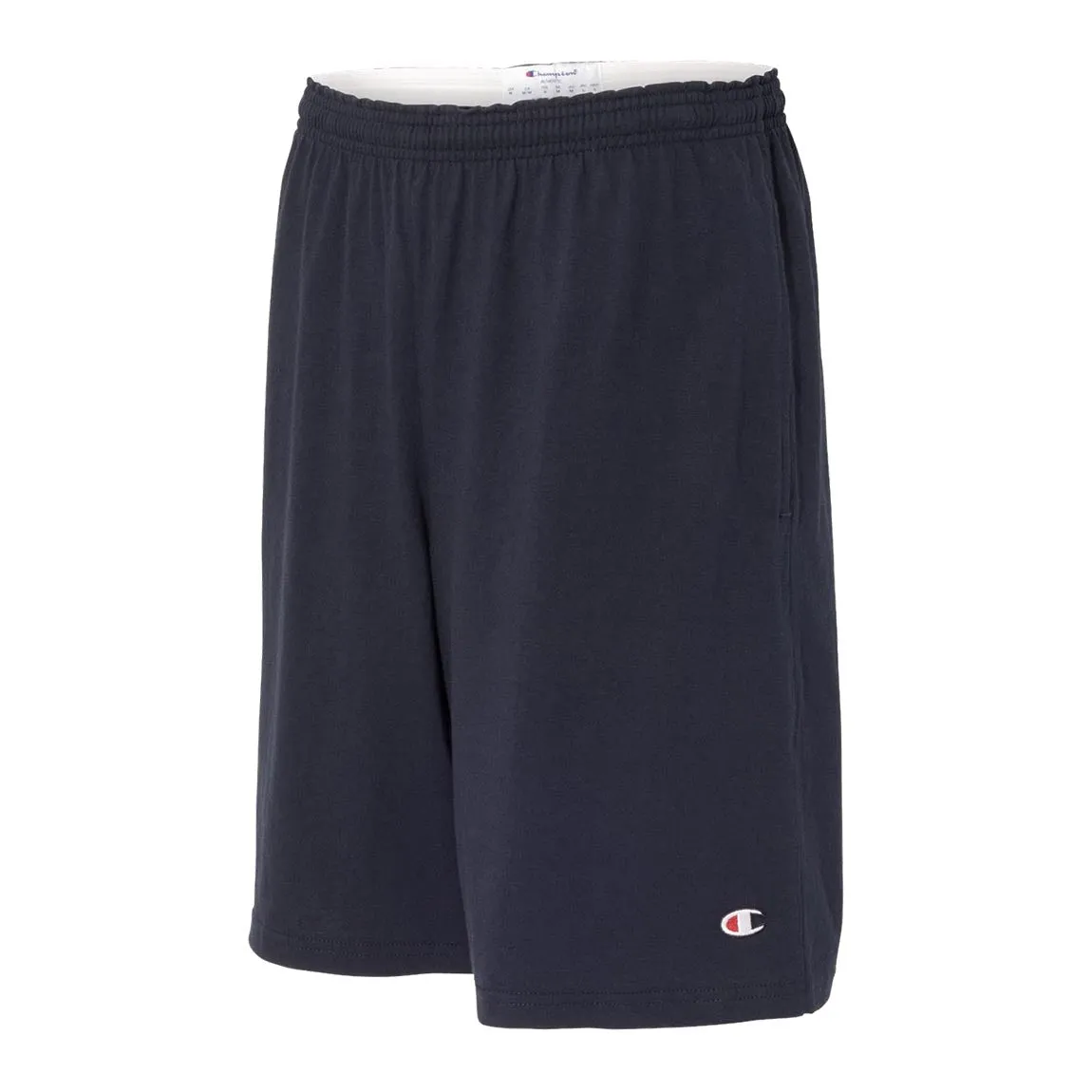 Cotton Jersey 9" Shorts With Pockets