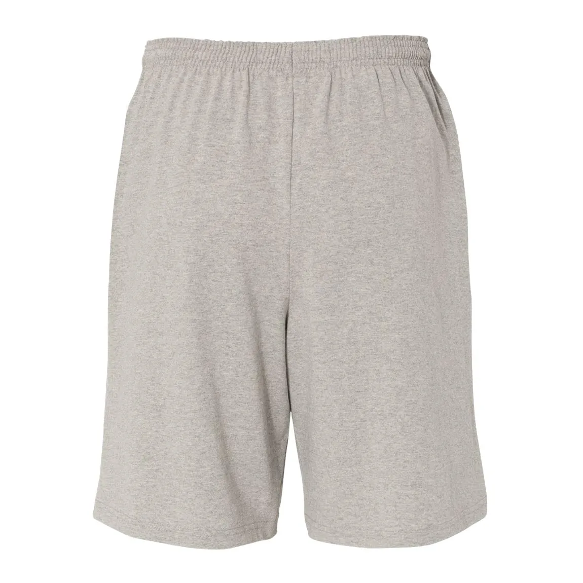 Cotton Jersey 9" Shorts With Pockets