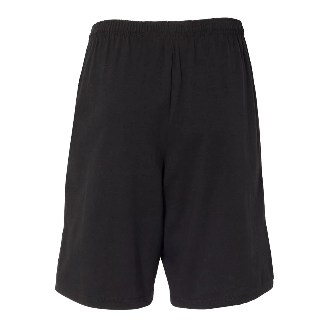 Cotton Jersey 9" Shorts With Pockets