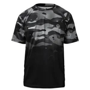 Dark Camo Short Sleeve MTB Jersey