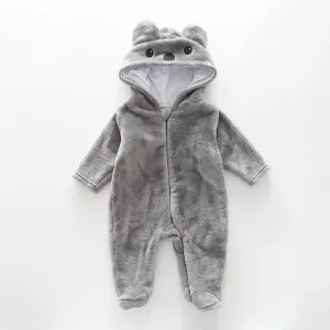 Fluffy Fleece Koala Padded Suit