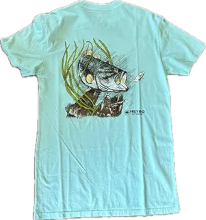 Heybo Bait Angel Blue Short Sleeve T-Shirt HEY1718