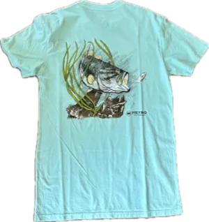 Heybo Bait Angel Blue Short Sleeve T-Shirt HEY1718