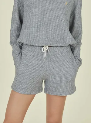 KNITTED SHORTS WITH ELASTICATED WAIST