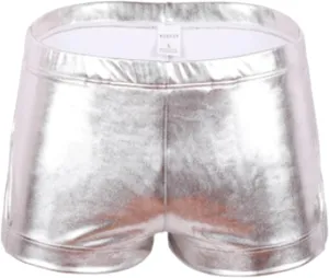 Men Underwear Brief,Shiny Metallic Baggy Beach Pants Drawstring Casual Mens Lingerie Jock Straps for Men