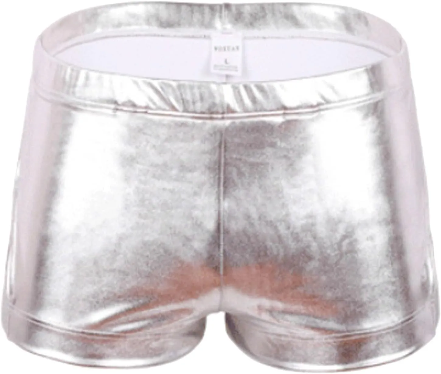 Men Underwear Brief,Shiny Metallic Baggy Beach Pants Drawstring Casual Mens Lingerie Jock Straps for Men