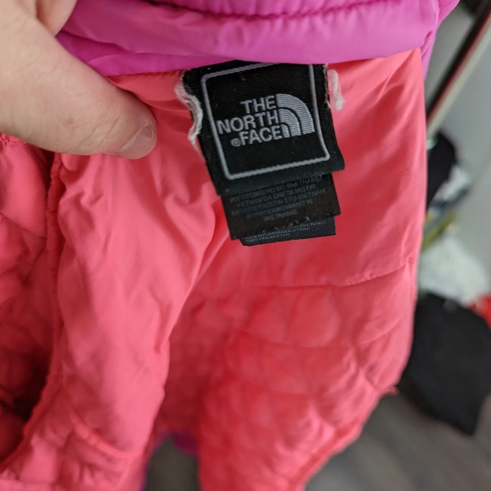 North Face Quilted Parka M 10-12