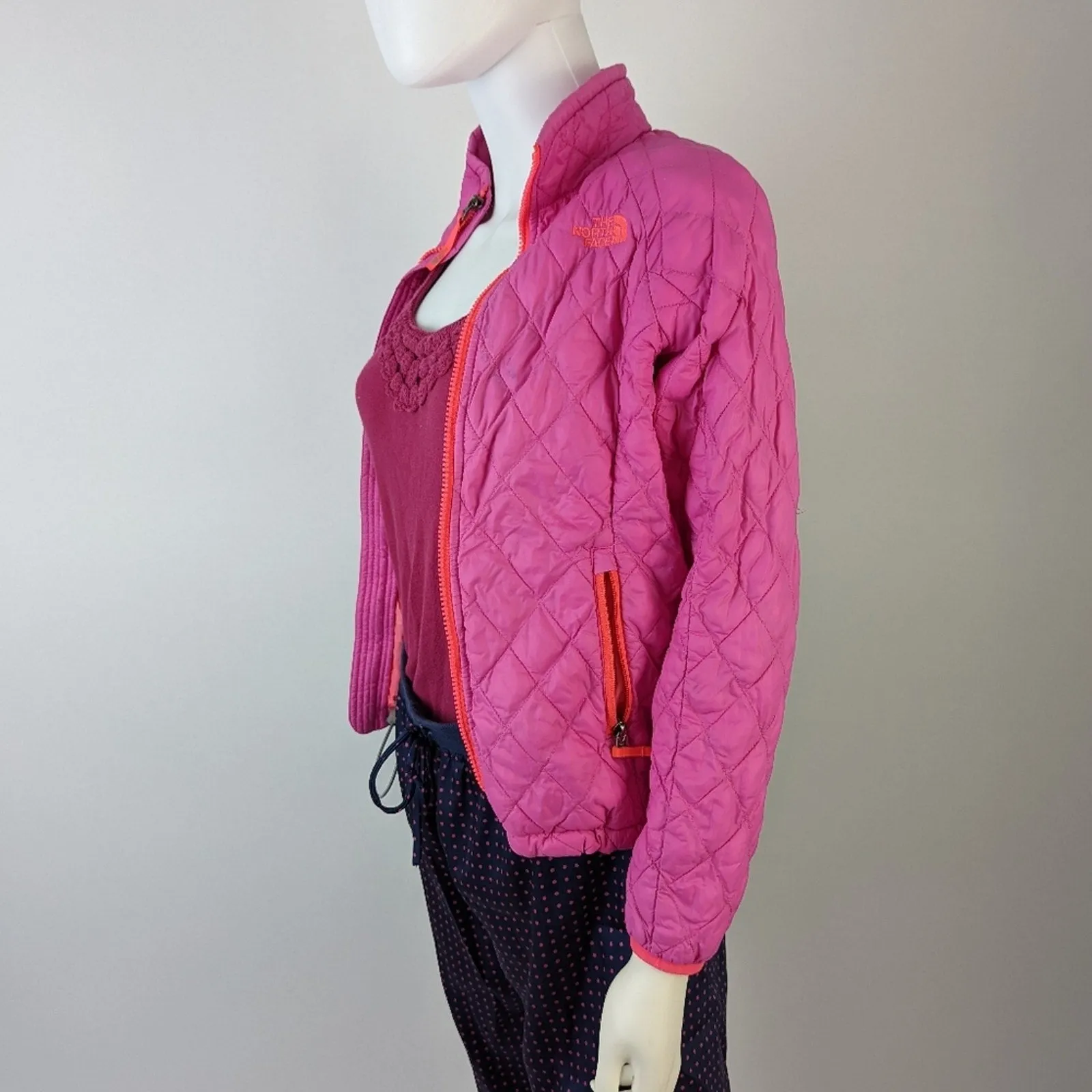 North Face Quilted Parka M 10-12