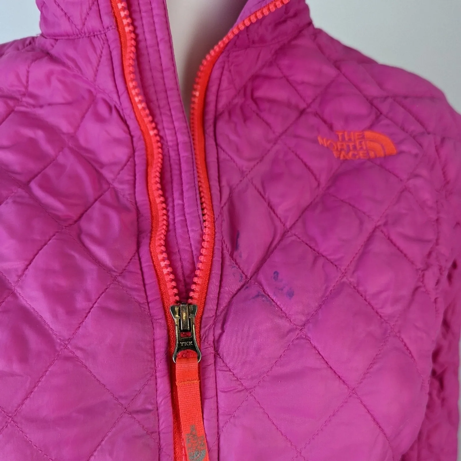 North Face Quilted Parka M 10-12