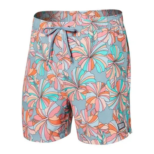 Oh Buoy 5" 2in1 Volley Short - Flower Pop