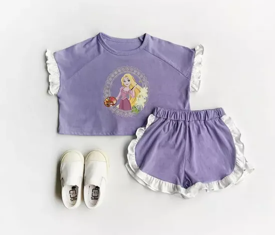 Princess Top & Bottom Set