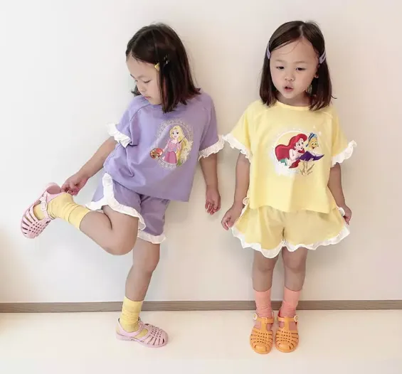 Princess Top & Bottom Set