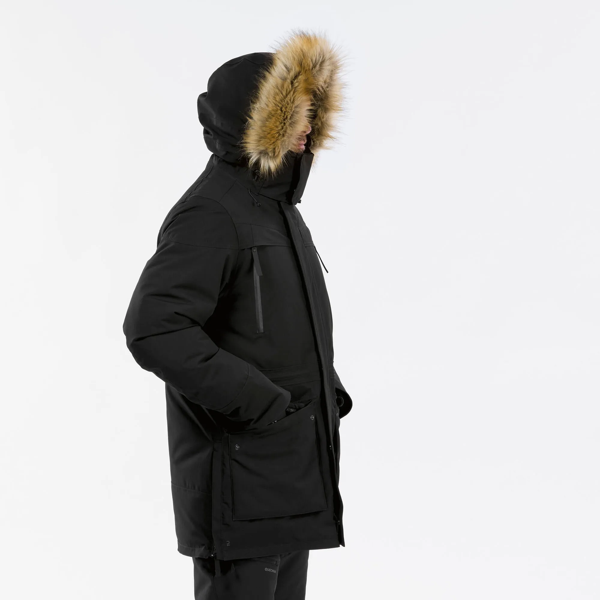 Quechua Men's Winter Waterproof Hiking Parka - SH900 -4F