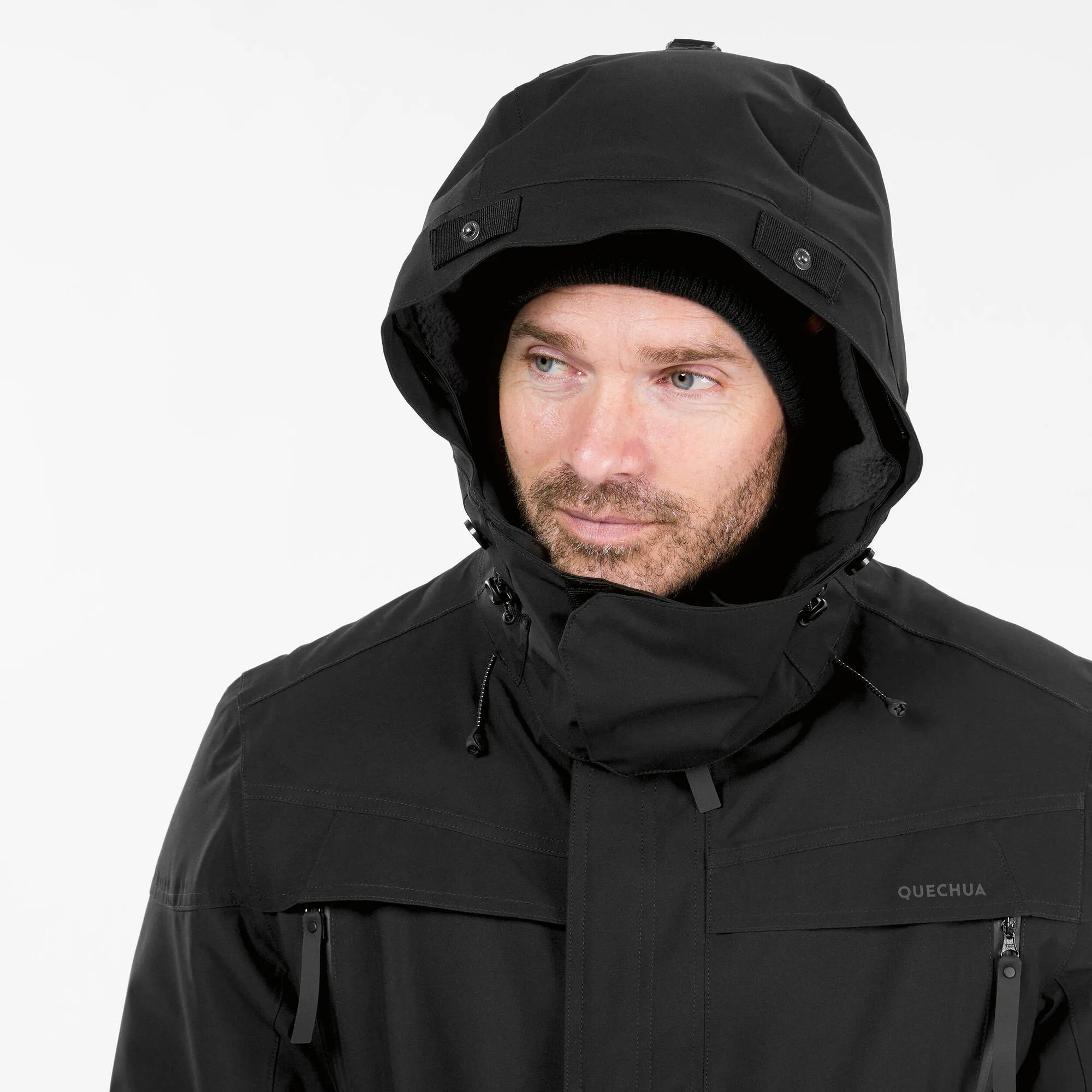 Quechua Men's Winter Waterproof Hiking Parka - SH900 -4F
