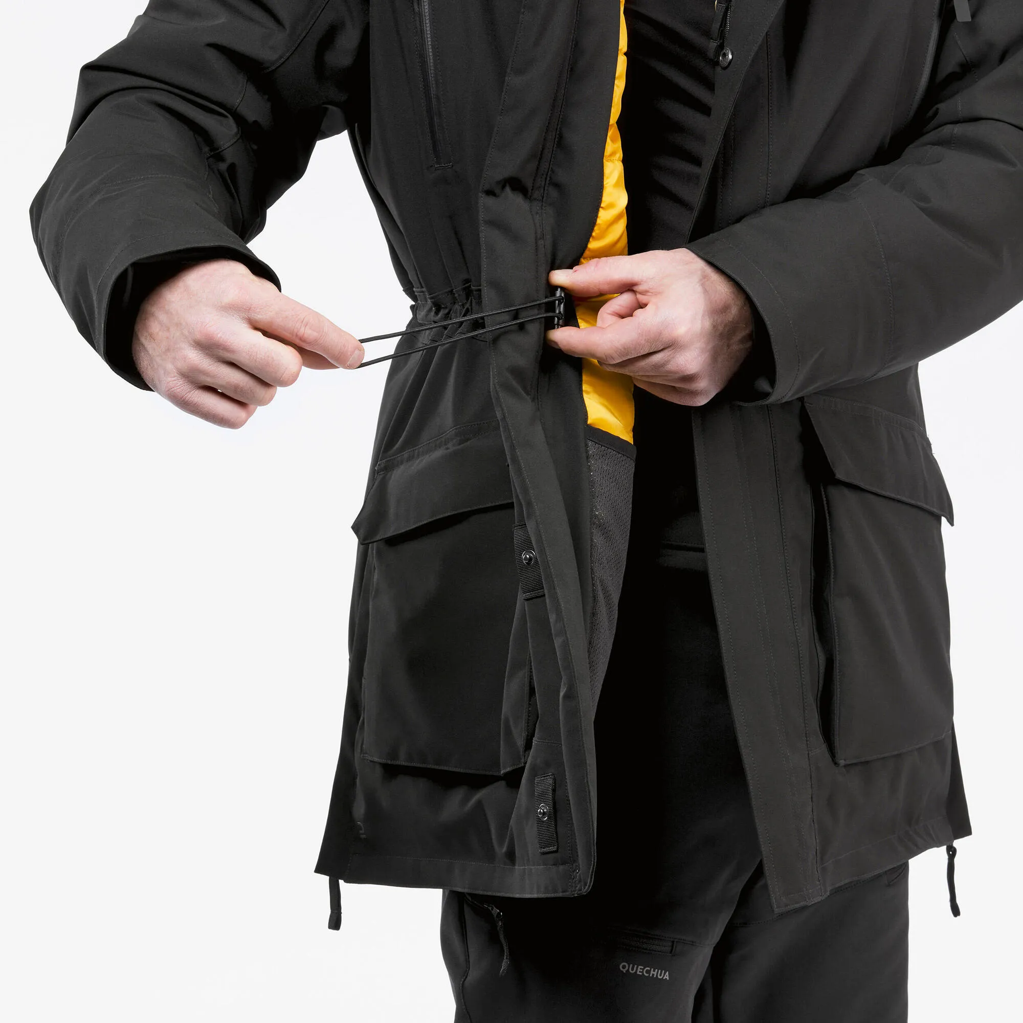 Quechua Men's Winter Waterproof Hiking Parka - SH900 -4F