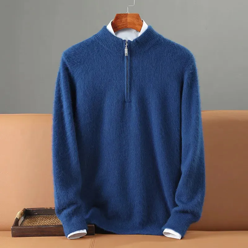 Rhys | Wool Zip Sweater