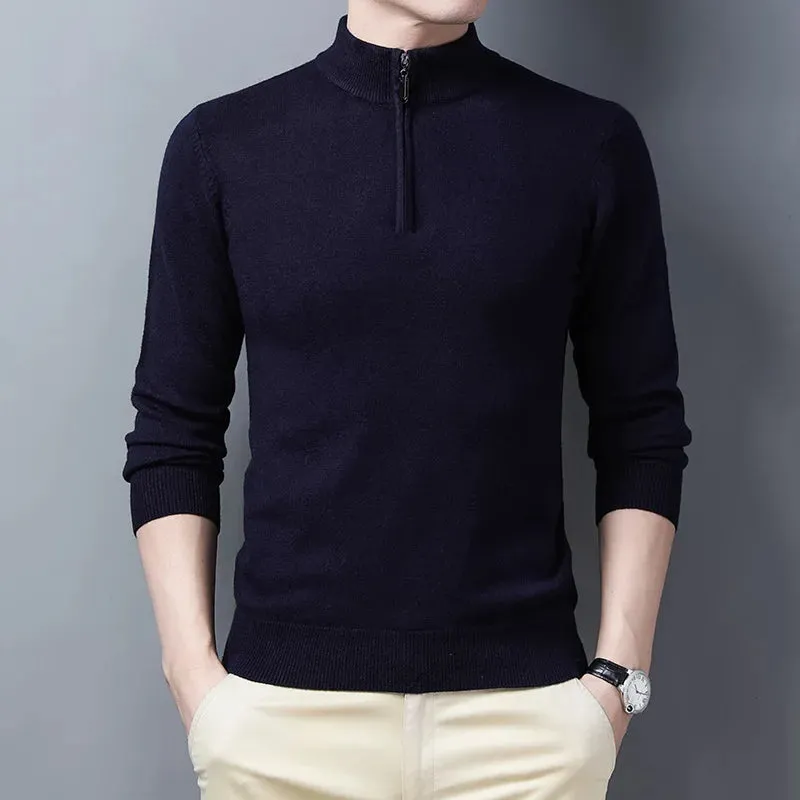 Rhys | Wool Zip Sweater