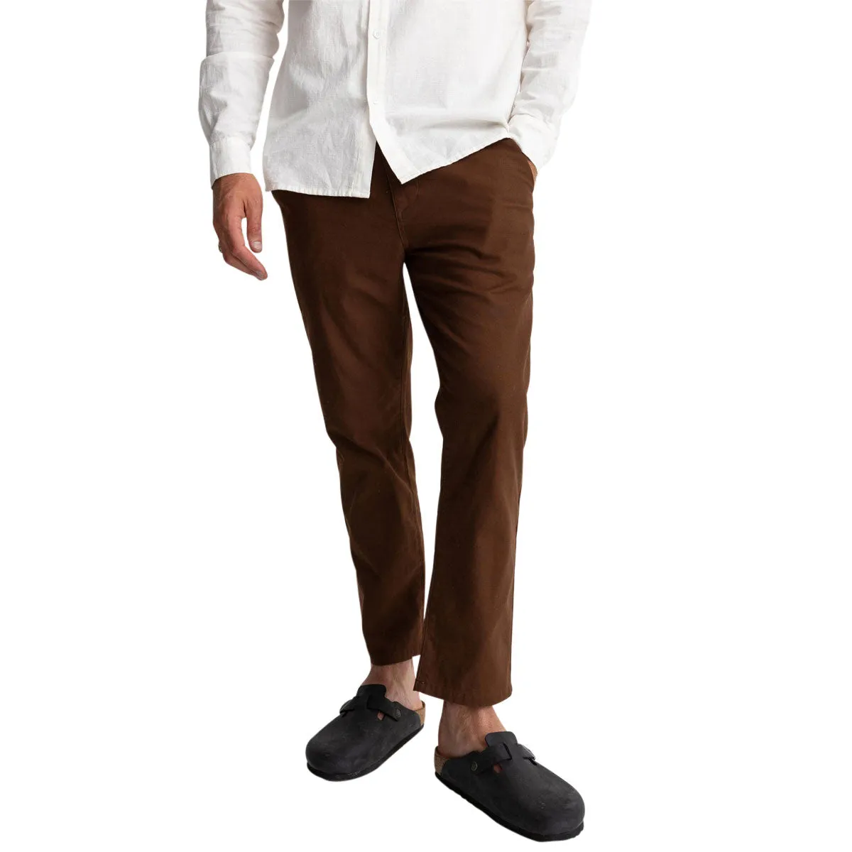 Rhythm Classic Fatigue Pants - Chocolate