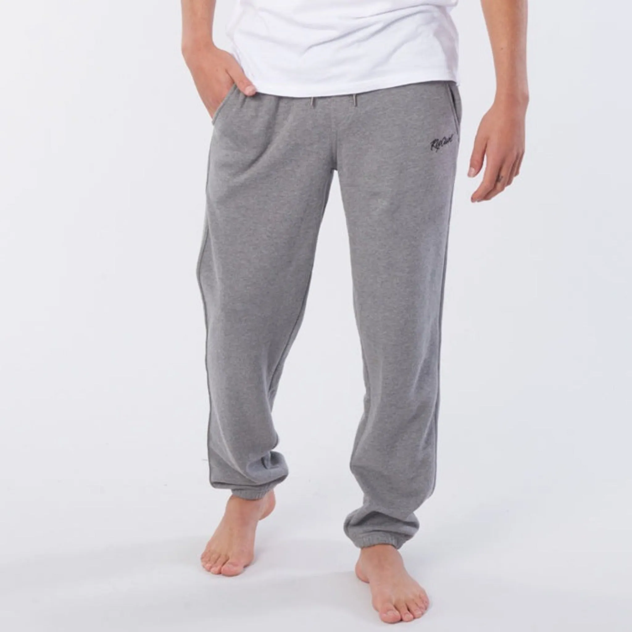 Rip Curl Beach Script Track Pants - Grey