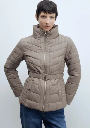 Short Parka - Taupe