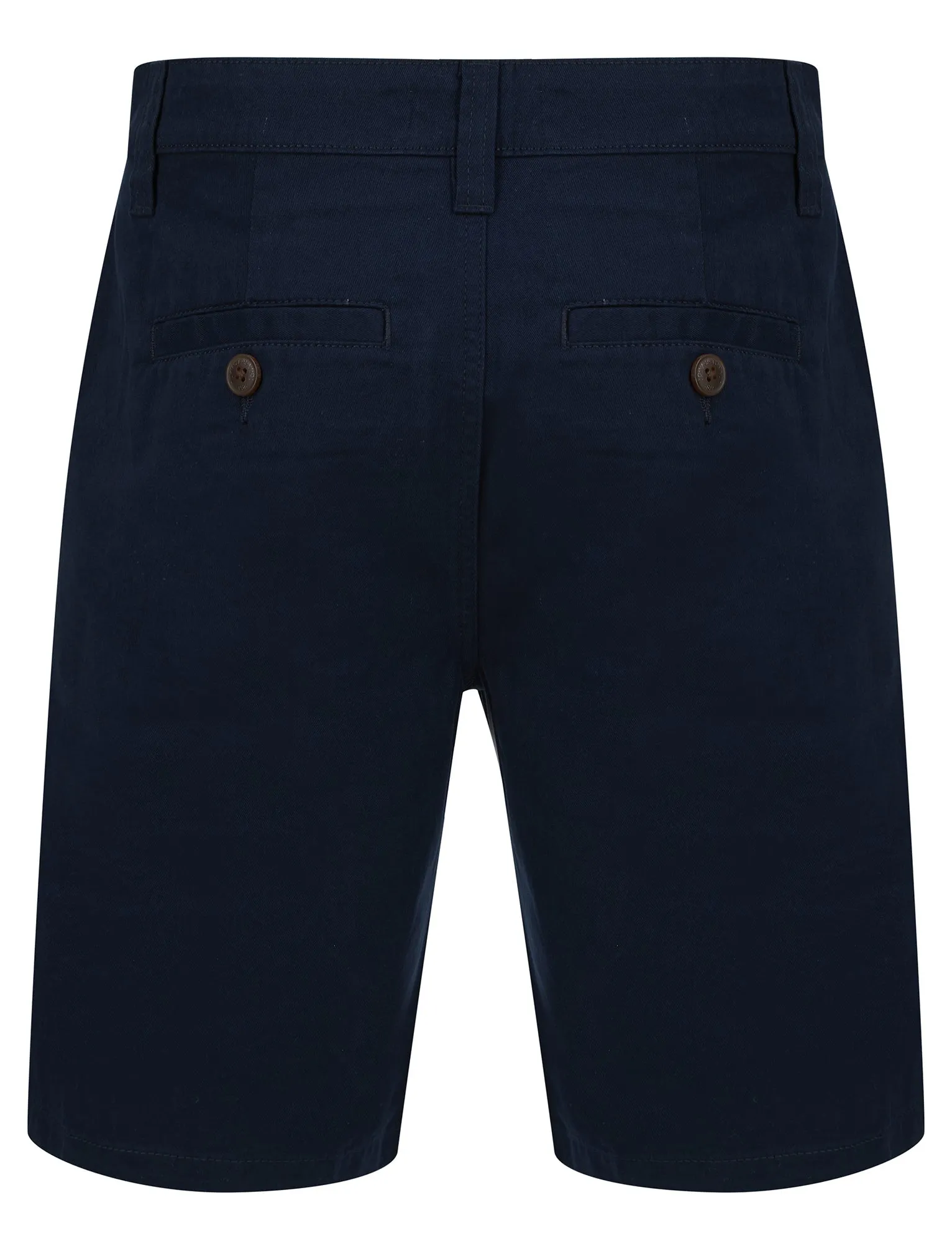 Somero Cotton Twill Chino Shorts in Sky Captain Navy - Tokyo Laundry