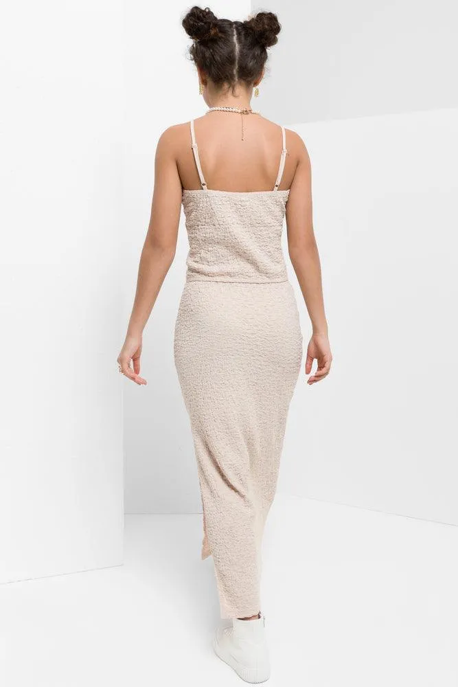 Strappy Vest Natural