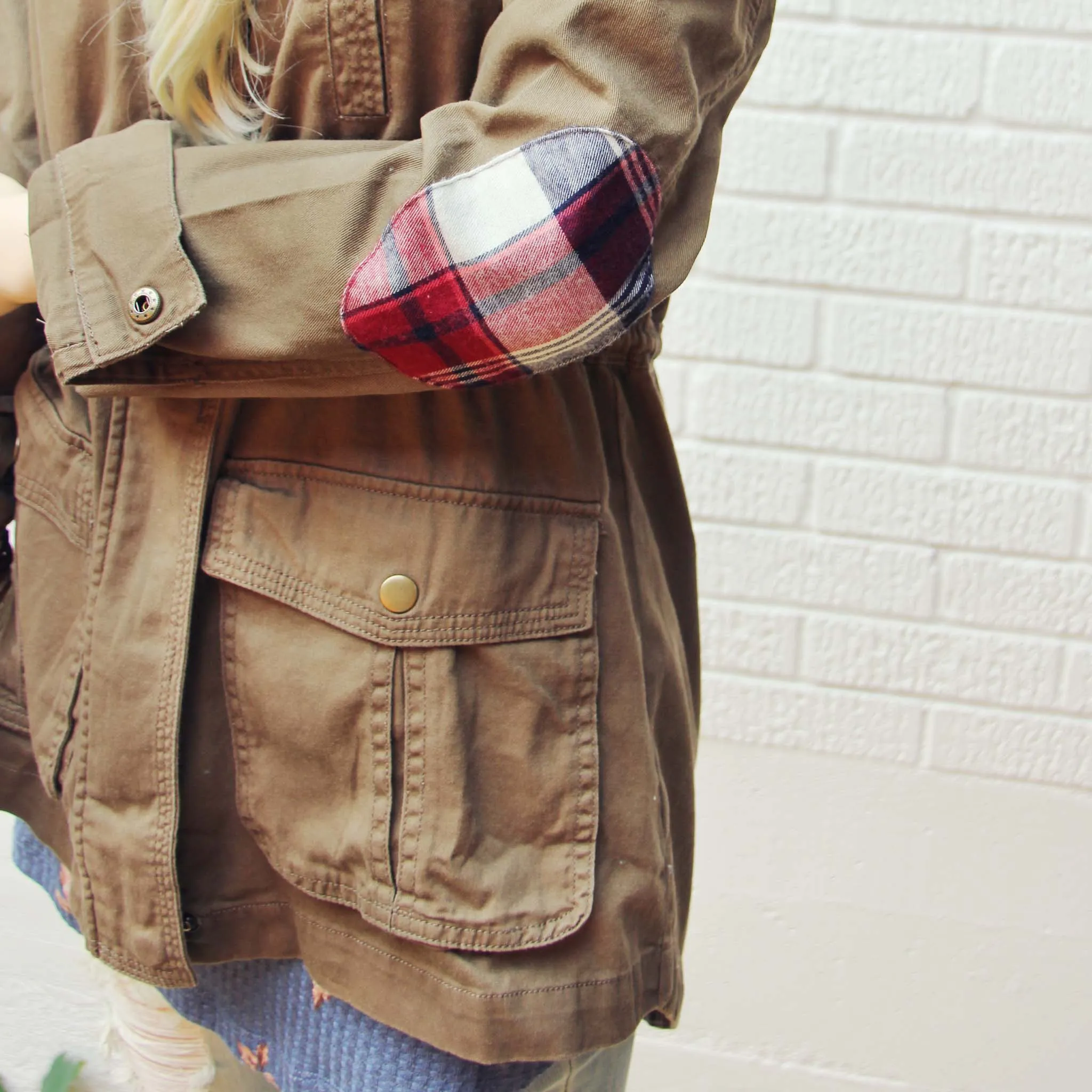 Sweet Plaid Parka