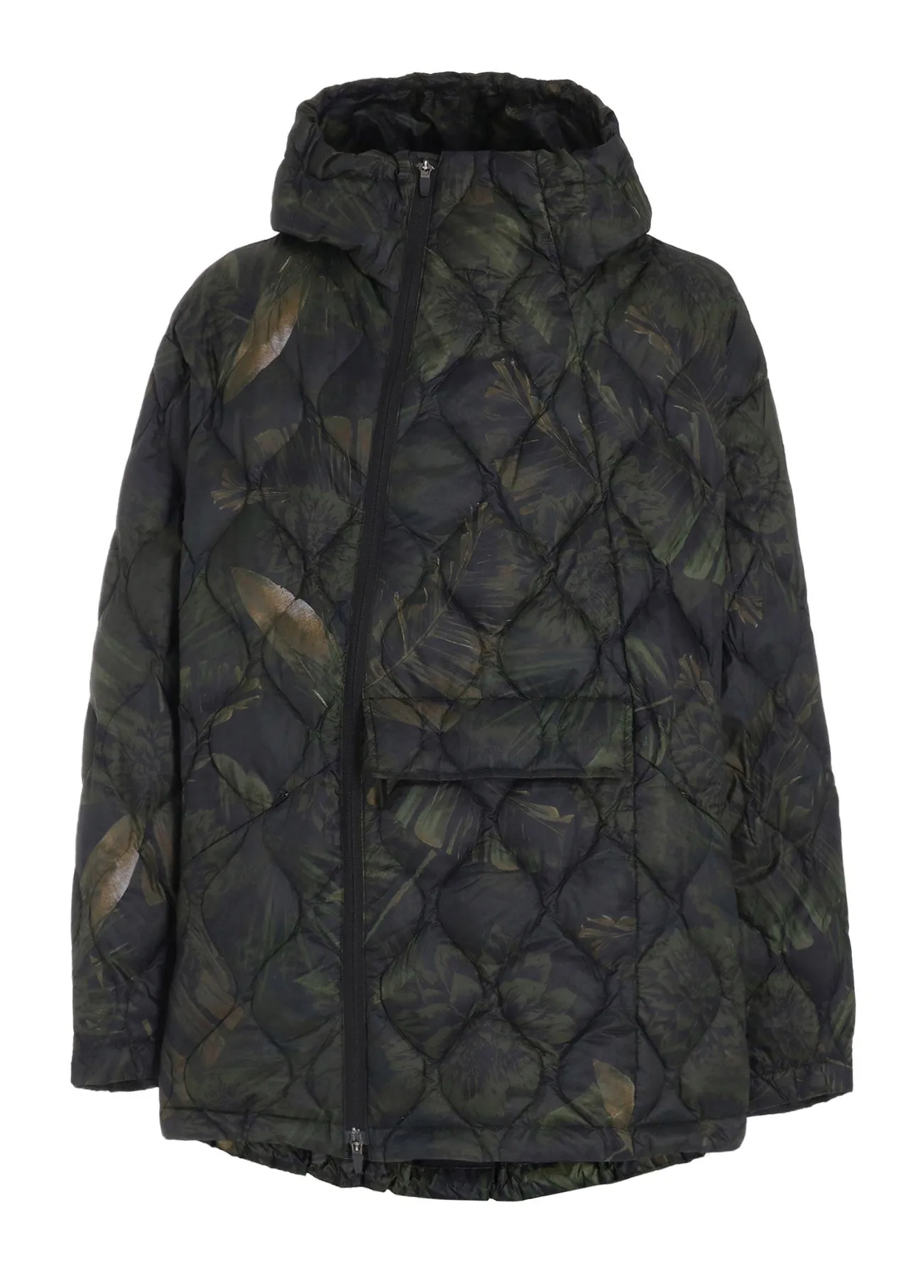 S'YTE X TAIONDAHLIA CAMOUFLAGE QUILTED DOWN PARKA