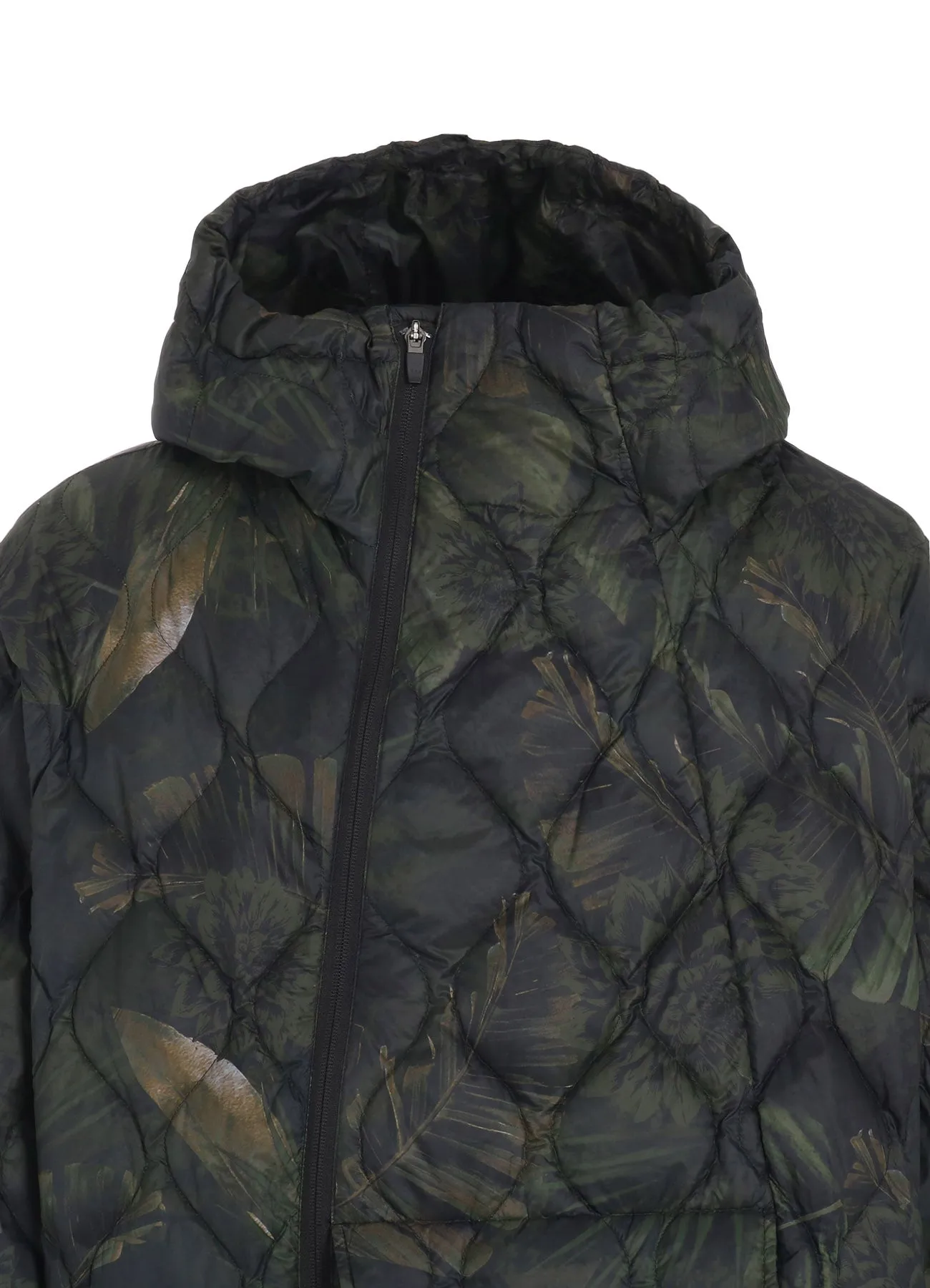 S'YTE X TAIONDAHLIA CAMOUFLAGE QUILTED DOWN PARKA
