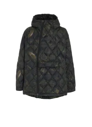S'YTE X TAIONDAHLIA CAMOUFLAGE QUILTED DOWN PARKA