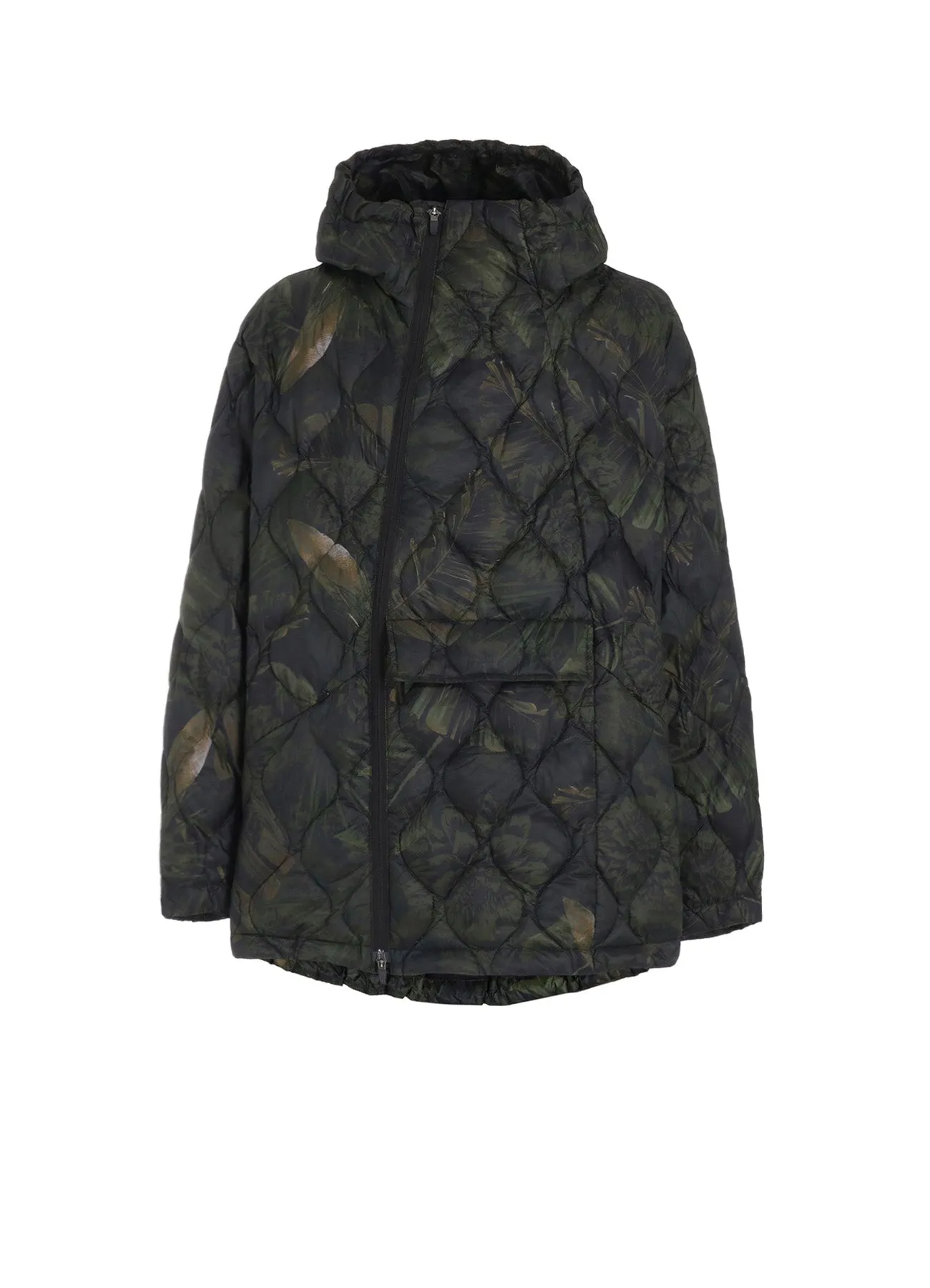 S'YTE X TAIONDAHLIA CAMOUFLAGE QUILTED DOWN PARKA