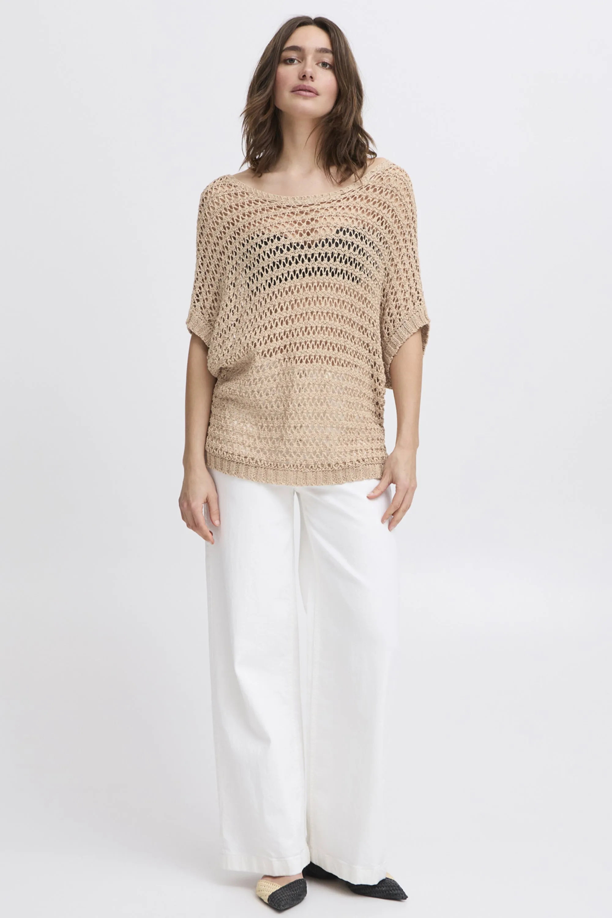 TAPEYARN CROCHET TOP