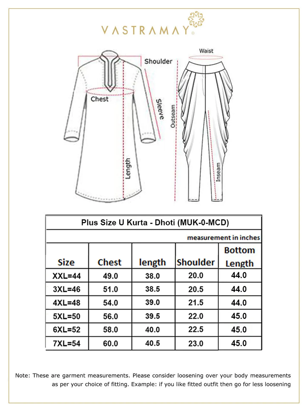 Vastramay Green Silk Blend Kurta Dhoti Set